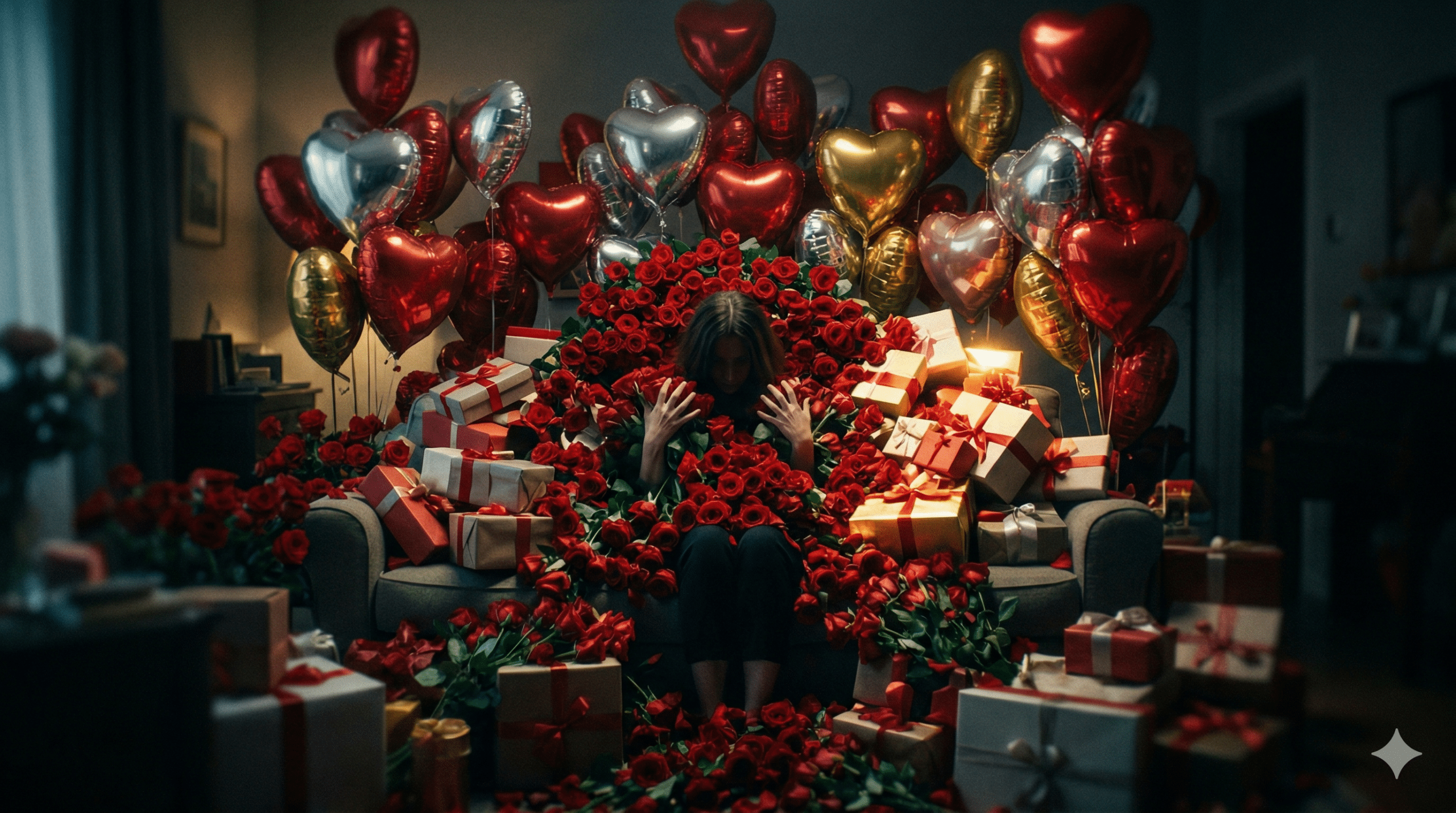 Love bombing: narcisista oferecendo presentes e atenção excessiva como tática de manipulação