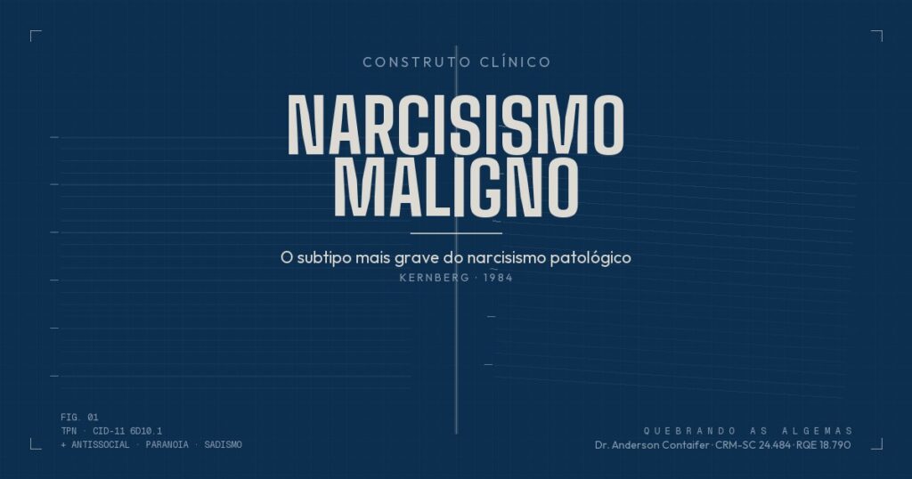 Narcisismo maligno: o subtipo mais grave do narcisismo patologico (Kernberg 1984)
