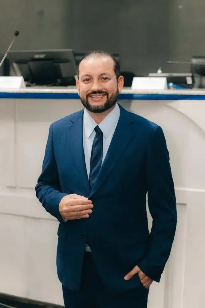 Dr. Anderson Contaifer na sessão solene de reconhecimento dos profissionais da medicina